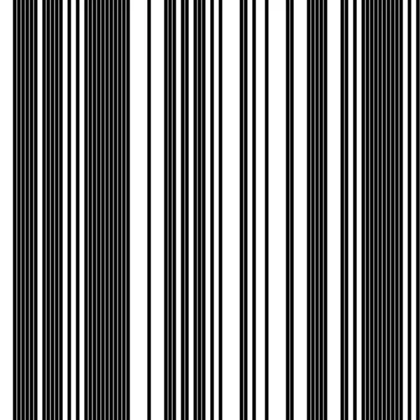 Seamless Pattern Vertical Black Lines — Stock Vector