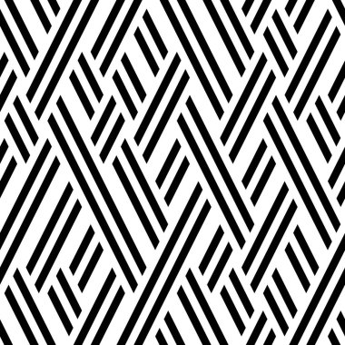 Eğik siyah segmentli pürüzsüz desen