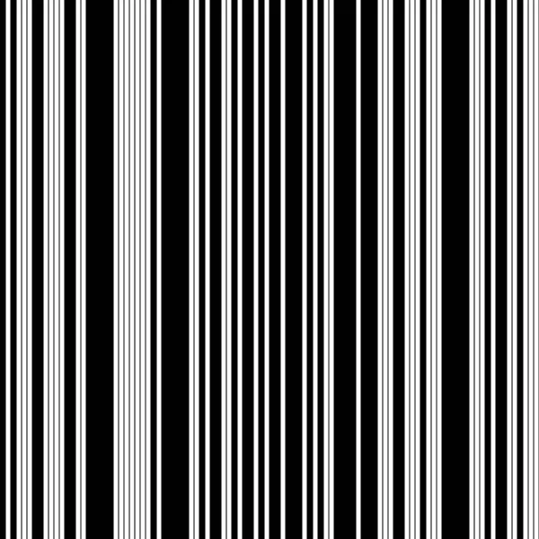 Seamless Pattern Vertical Black Lines — Stock Vector