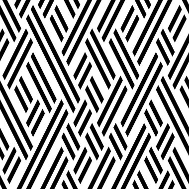 Eğik siyah segmentli pürüzsüz desen