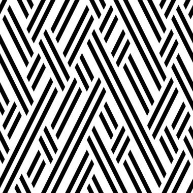 Eğik siyah segmentli pürüzsüz desen