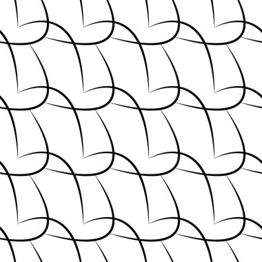 Eğimli siyah çizgileri olan pürüzsüz desen