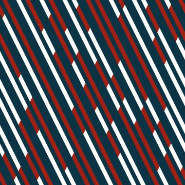 Eğimli renkli segmentlere sahip kusursuz desen