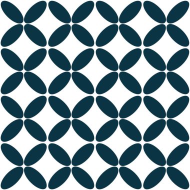 Eğik yeşil elipsli pürüzsüz doku