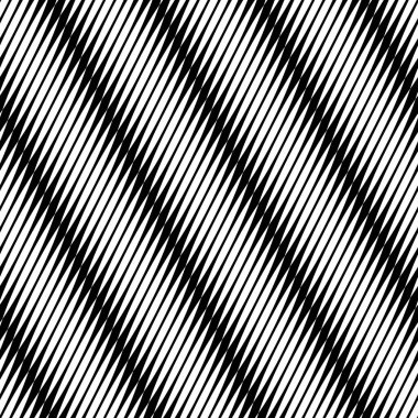 Eğik siyah segmentli pürüzsüz desen