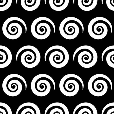 Beyaz spiral ile kusursuz arkaplan