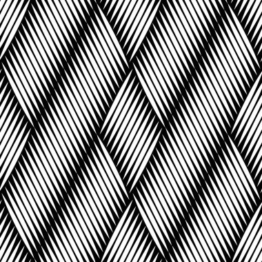 Eğik siyah bantlı pürüzsüz desen