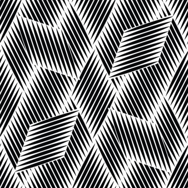 Eğik siyah bantlı pürüzsüz desen