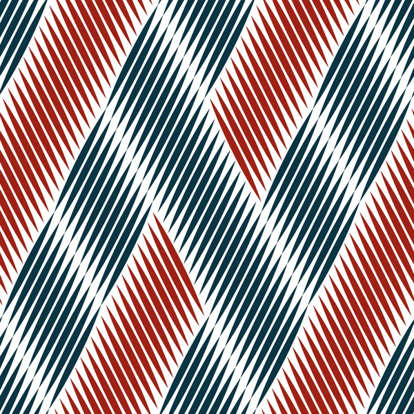 斜めの色のセグメントを持つシームレスなパターン — ストックベクタ