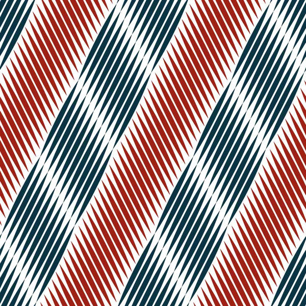 Бесшовный Рисунок Косыми Цветными Сегментами — стоковый вектор