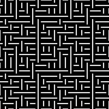 Yatay ve dikey beyaz segmentlere sahip kusursuz desen