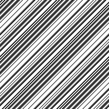 Eğik siyah çizgileri olan pürüzsüz desen