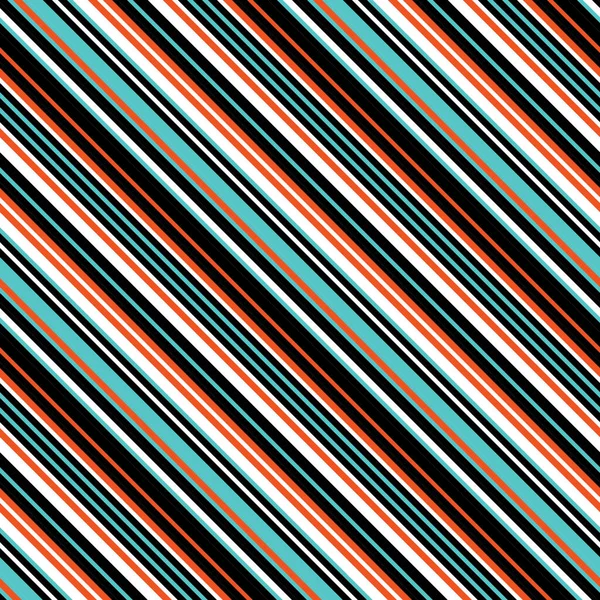 Modèle Sans Couture Avec Des Lignes Couleur Oblique — Image vectorielle