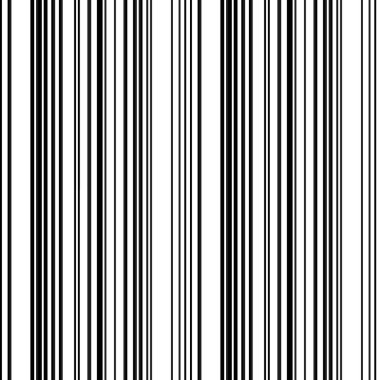 Dikey siyah çizgileri olan kusursuz desen