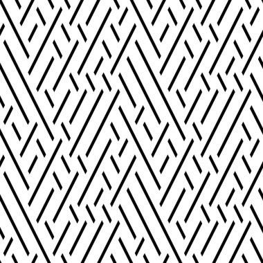 Eğik siyah segmentli pürüzsüz desen