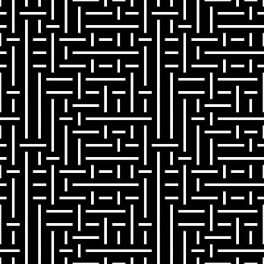 Yatay ve dikey beyaz segmentlere sahip kusursuz desen