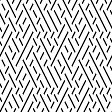 Eğik siyah segmentli pürüzsüz desen