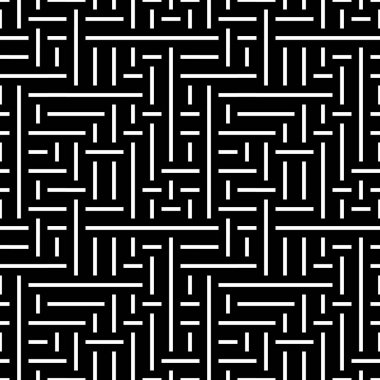 Yatay ve dikey beyaz segmentlere sahip kusursuz desen