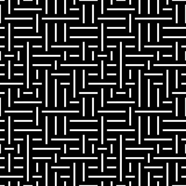 Yatay ve dikey beyaz segmentlere sahip kusursuz desen