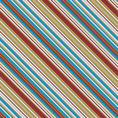 Eğimli renkli çizgileri olan pürüzsüz desen