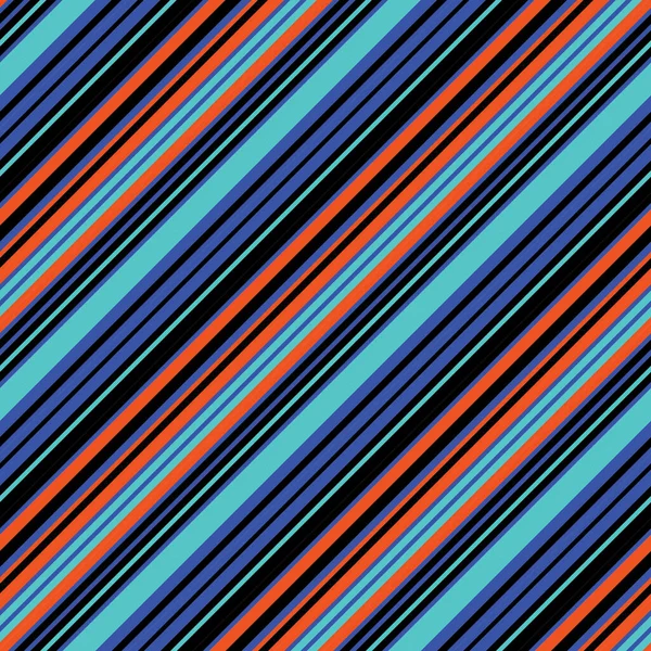 Modèle Sans Couture Avec Des Lignes Couleur Oblique — Image vectorielle