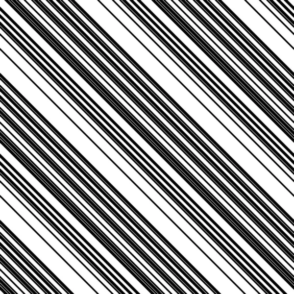 Seamless Pattern Oblique Black Lines — Stock Vector
