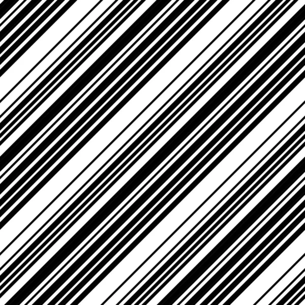 Seamless Pattern Oblique Black Lines — Stock Vector