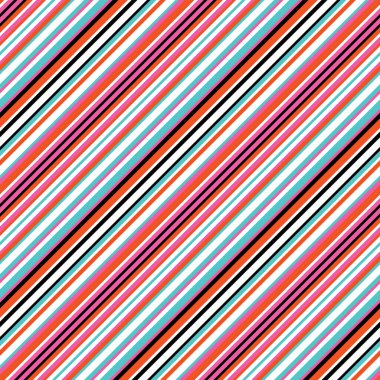Eğimli renkli çizgileri olan pürüzsüz desen