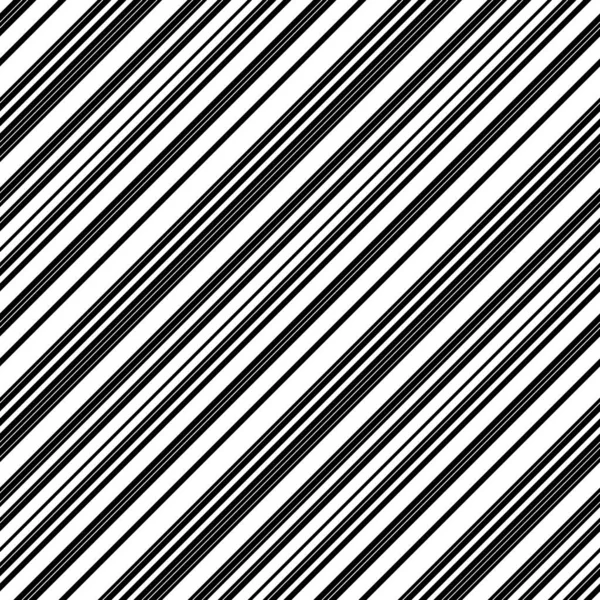 Seamless Pattern Oblique Black Lines — Stock Vector