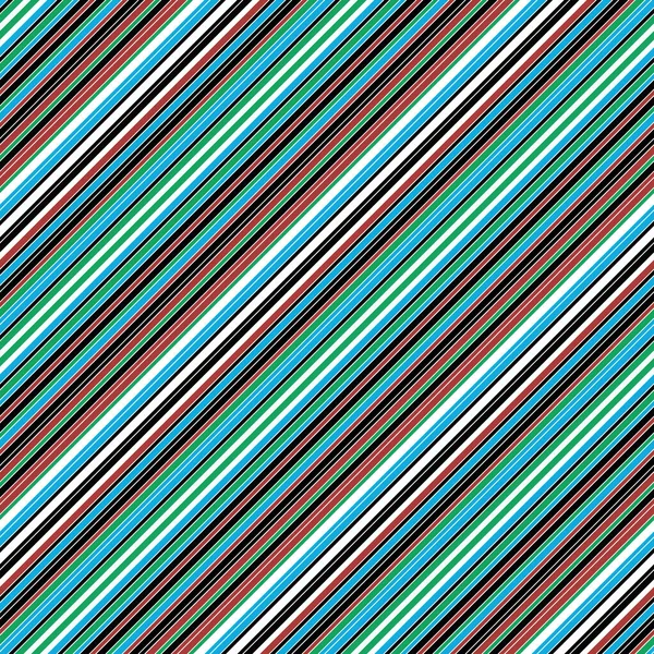 Modèle Sans Couture Avec Des Lignes Couleur Oblique — Image vectorielle