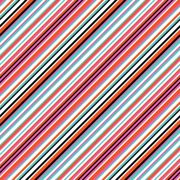 Modèle Sans Couture Avec Des Lignes Couleur Oblique — Image vectorielle