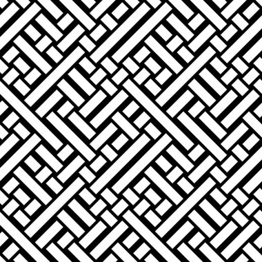 Eğik beyaz bantlı kusursuz desen