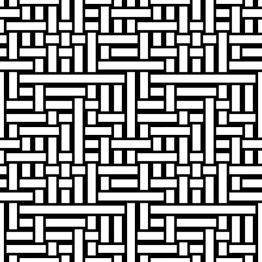 Yatay ve dikey beyaz bantlı kusursuz desen