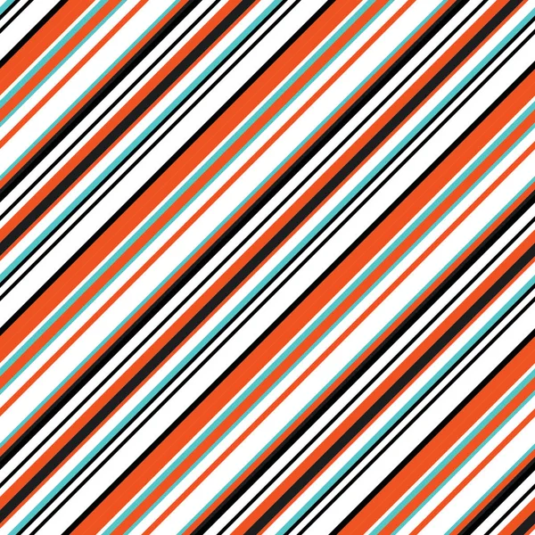 Seamless Pattern Oblique Colored Lines — Stock Vector