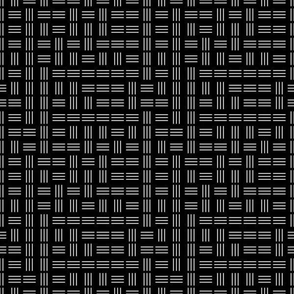 Бесшовный Рисунок Горизонтальными Вертикальными Белыми Сегментами — стоковый вектор