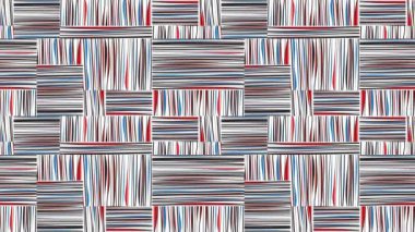 Yatay ve dikey el yapımı renkli bantlarla hareket arkaplanı