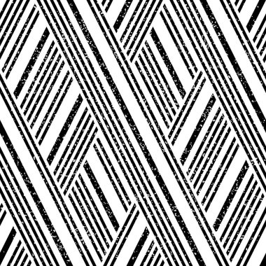 Grunge eğimli segmentleri olan geometrik dikişsiz arkaplan