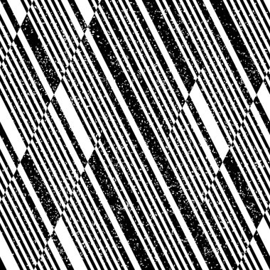 Grunge eğimli segmentleri olan geometrik dikişsiz arkaplan