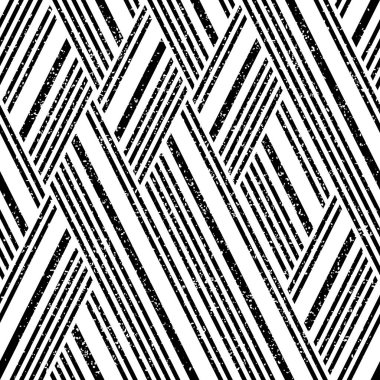 Grunge eğimli segmentleri olan geometrik dikişsiz arkaplan