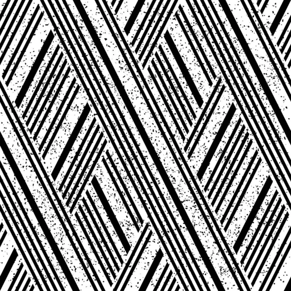 Fond Géométrique Sans Couture Avec Segments Obliques Grunge — Image vectorielle