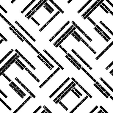 Siyah bantlı geometrik grunge arkaplanı