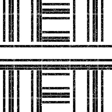 Siyah bantlı geometrik grunge arkaplanı