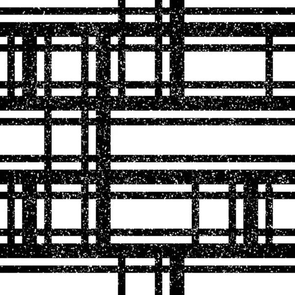 Геометрический Фон Гранжа Черными Полосами — стоковый вектор