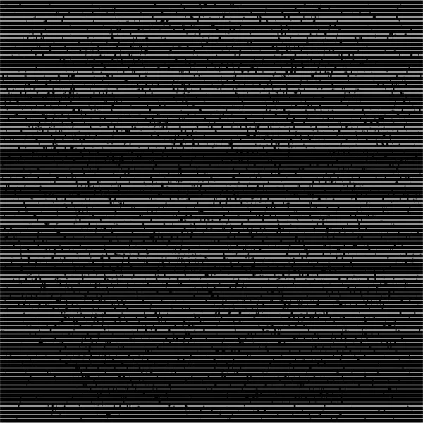水平な白い線のグランジパターン — ストックベクタ