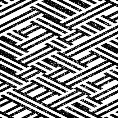 Tekrarlanan monokrom deseni 8714