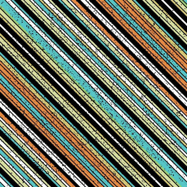 Oblique Patroon Met Kleurstrepen Contour 5208 — Stockvector