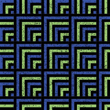 Sarı ve menekşe çizgileri olan kusursuz desen 7230