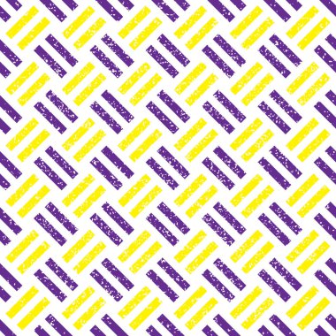 Sarı ve menekşe çizgileri olan kusursuz desen 5 7622