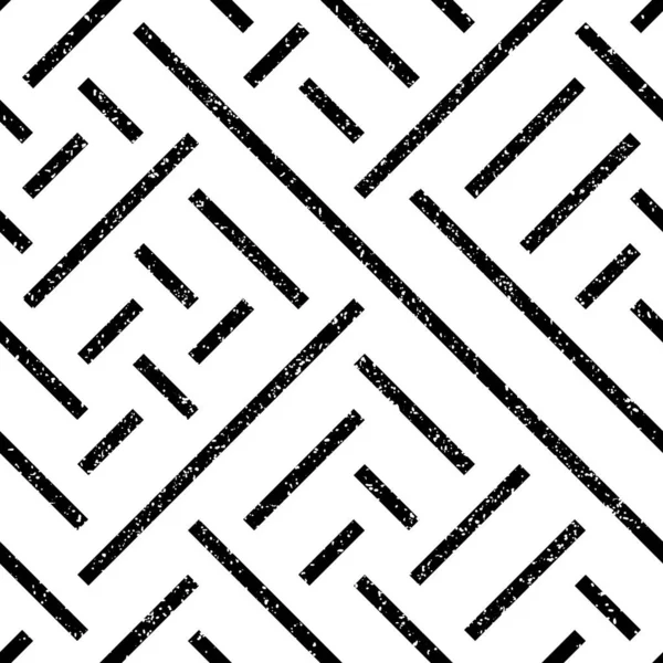 Muster Mit Schwarzen Streifen 6562 — Stockvektor
