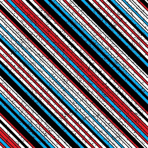 Patroon Met Diagonale Kleurstrepen Omtrek 6792 — Stockvector